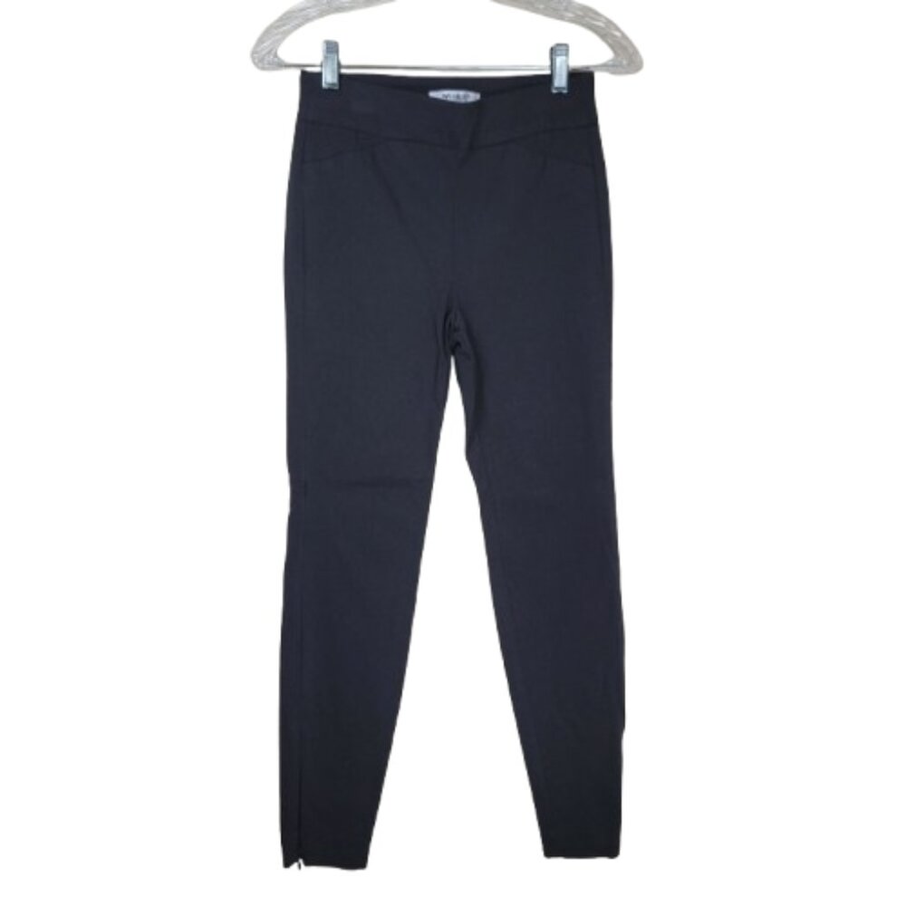 White House Black Market Slim Ankle Pants 00 Black Pull On Stretch